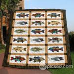 reel cool bass fishing quilt blanket ypm0 quilt d2415714