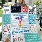 registered nurse its a beautiful thing when a career and a passion come together quilt blanket 0