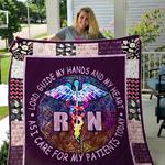 registered nurse quilt blanket d2448468