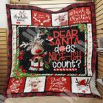 reindeer baby christmas hur quilt kq d2487819