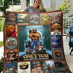 remember only you can prevent wildfires camping quilt d2422379