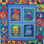 retro bear quilt tdhfa d2487849