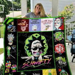 Rick And Morty Quilt Blanket 0456