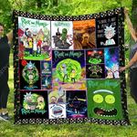 rick and morty quilt d2422906