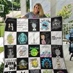 rick and morty quilt d2423456