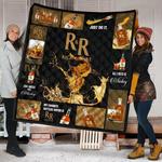 rick and rare all i need is whiskey funny gift quilt d2422755