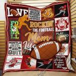 rocking the football mom life quilt tdhsu d2486345