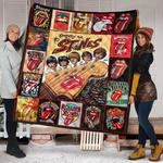 rolling stone band for music fan gift quilt d2422722