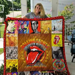 Rolling Stones Albums Cover Poster Quilt Blanket