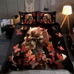 rose skull art bed sheets spread comforter duvet cover bedding sets d2123845