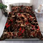 rose skull bed sheets spread comforter duvet cover bedding sets d2123131