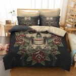 rose skull bedding set bedroom decor d2126533