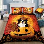 rottweiler halloween bedding set qavo d2118552