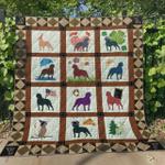 rottweiler ht290535 quilt blanket d2445348