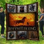 rottweiler king quilt blanket dhc150120636td d2446734