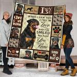 rottweiler quilt blanket dhc150120748td d2446864