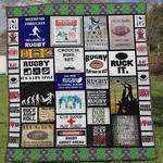 rugby its a life style quilt blanket great customized blanket gifts for birthday christmas d2453230