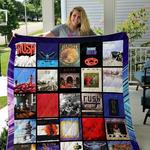 rush band album covers quilt blanket d2450297