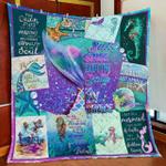 salty by choice mermaid quilt blanket d2456330