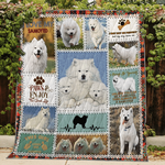 samoyed be a samoyed quilt blanket dhc31121834td d2447122