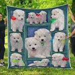 samoyed puppy quilt quilt d2419887