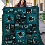 san jose sharks sjs quilt blanket d2452209