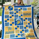 san jose state spartans v2 blanket th0207 quilt d2451968