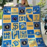 san jose state spartans v3 blanket th0207 quilt d2452503
