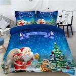 santa claus and tree merry christmas 3d clh2210230b bedding sets d2227382