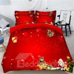santa claus christmas atmosphere red clh2210236b bedding sets d2235181