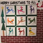 santa deer quilt tdhoz d2485766