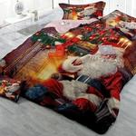 santa in red suit christmas candles clh2210256b bedding sets d2222223