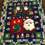 santa us and cookies christmas quilt tdhnt d2485558