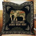 save elephants quilt design by exrain d2484168