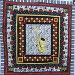 saxophone cla1010465q quilt blanket d2480849