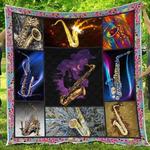 saxophone magical art quilt blanket dhc31121368td d2447209