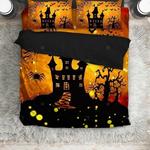 scary halloween nights printed bedding set bedroom decor d2140548