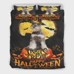 schnauzer dog happy halloween bed sheets spread comforter duvet cover bedding sets d2124153