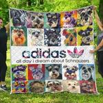 schnauzers quilt blanket beeqt5111 quilt d2416799