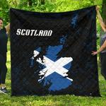 scotland map premium quilt a6 quilt d2420274
