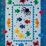 sea creatures cla040718 quilt blanket d2480589