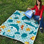 sea life dolphin quilt maria d2421093