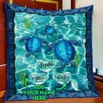 sea turtle personalized dac1611100 quilt blanket d2479469