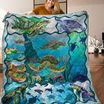 sea turtle quilt blanket c9b300506na d2447260