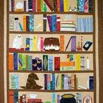 selvage bookshelf quilt blanket dhc0201201434td d2447222