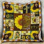september girl jesus sunflower quilt blanket d2418852