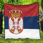 serbia flag premium quilt a6 quilt d2420870