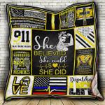 she believed she could so she did dispatcher quilt m0508 1 quilt d2420702
