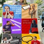 sheldon cooper sofa bed throw fleece blanket sherpa blanket sbbt01 quilt d2417549