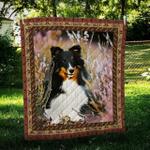 sheltie floral cl10100226mdq quilt blanket d2483482
